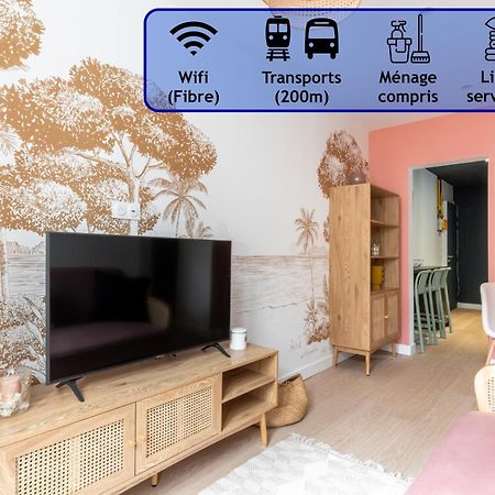 Appartement Elegant Proche Tramway & Centre-Ville Nantes Exterior photo