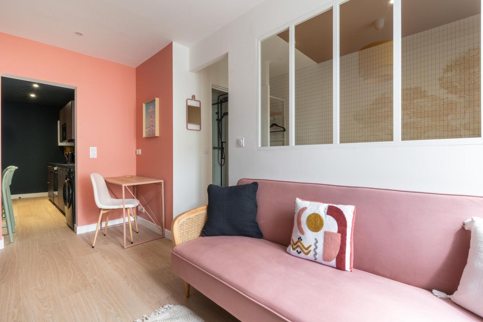 Appartement Elegant Proche Tramway & Centre-Ville Nantes Exterior photo